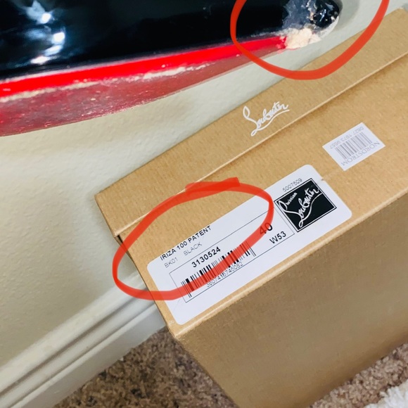 Christian Louboutin
White Spike Cross 100 Pvc Silver Criss Ankle Strap Stiletto - Picture 8 of 11